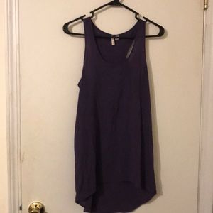 Purple tank